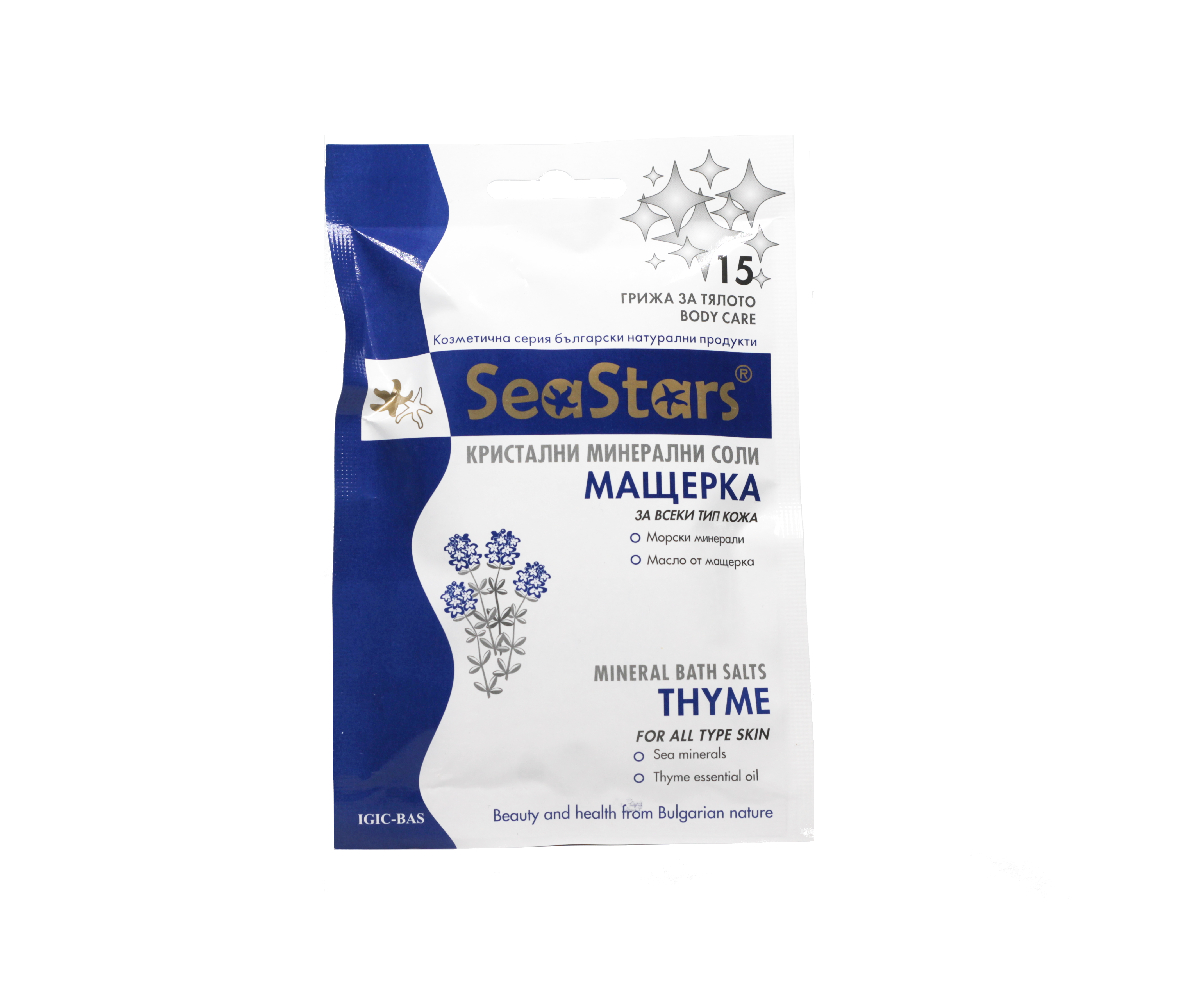 Соль для ванн Thyme Black Sea Stars