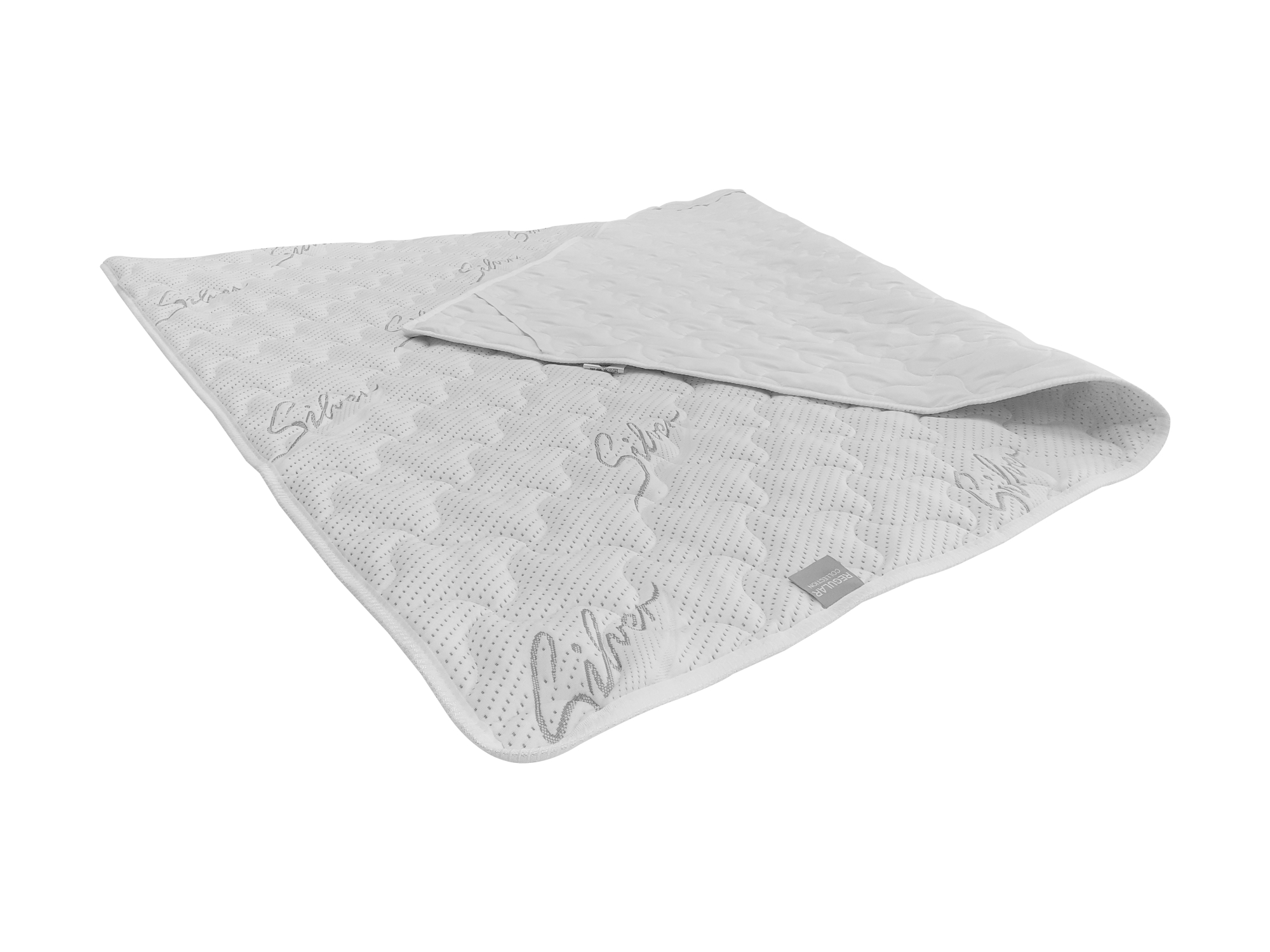 Protective cover/ hygienic mattress protector with elastic bands at the corners, 120x200 cm