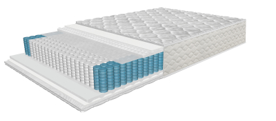 Mattress Luxury Dream Pocket Classic 180x200 cm, with Pocket springs, height 26 cm, rolled up