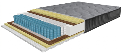 Diamond Platinum mattress 140x200 cm, with MultiPocket springs, height 24 cm, rolled