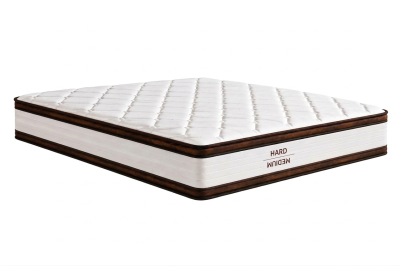 Matracis Timber Brown 160x200 cm ar MultiPocket atsperēm un Air Gel, augstums 30 cm, sarullēts