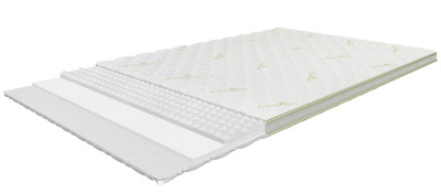 Air-Top Classic 160x200 cm, medium-firm top mattress with AIR foam, height 8 cm