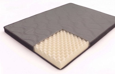 Amethyst Platinum 140x200 cm, soft mattress topper with latex, height 6 cm