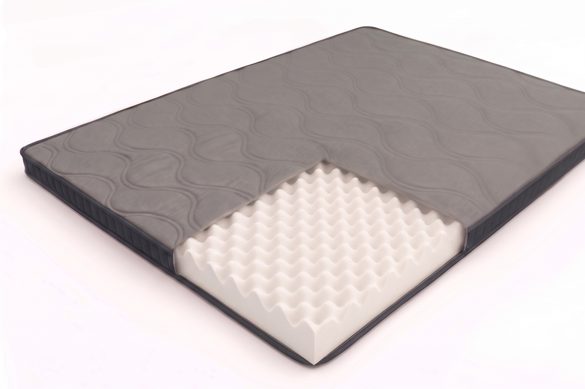 Garnet Platinum 160x200 cm, medium-firm mattress topper with AIR foam, height 6 cm