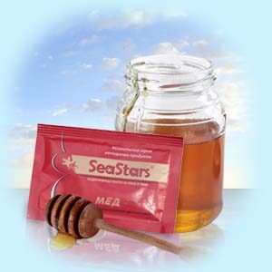 Barojoša maska &#8220;Piens un medus&#8221; Black Sea Stars – 15 ml
