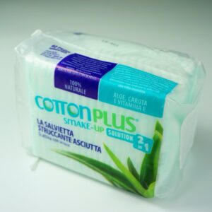 Diski kosmētikas noņemšanai ar losjonu ALOE VERA PLUS SOLUTION 2IN1