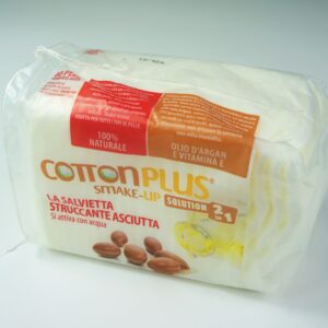 Diski kosmētikas noņemšanai ar losjonu ARGAN COTTON PLUS SOLUTION 2IN1 – SMAKE-UP LINE