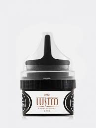 Крем для чистки обуви с аппликатором LUSTRO® черный