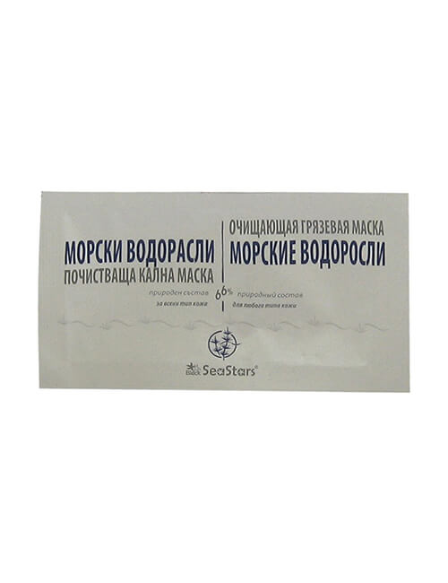 Attīrošā dūņu maska ​​&#8221;JŪRAS Aļģes&#8221; Black Sea Stars 15 ml