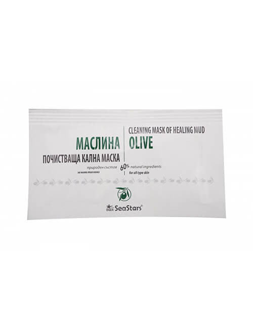 Attīrošā dūņu maska &#8220;OLIVA&#8221; Black Sea Stars 15 ml