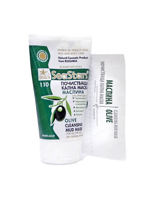 Attīrošā dūņu maska &#8220;OLIVA&#8221; Black Sea Stars 15 ml (Copy)