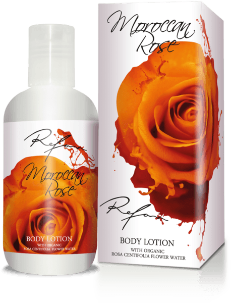 REFAN Ķermeņa losjons «Marokas roze»