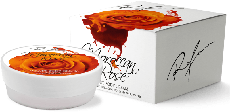 REFAN Samtains ķermeņa krēms «Marokas roze»