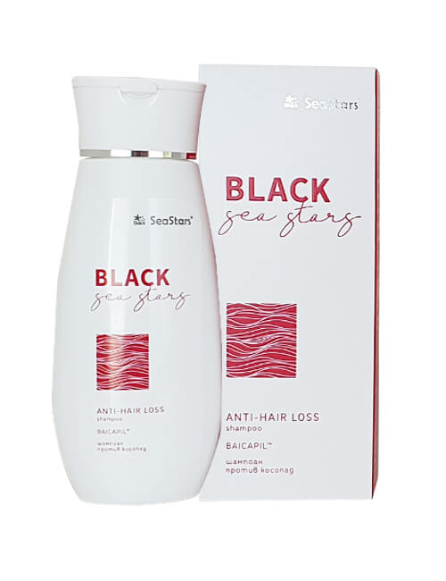 Šampūns pret matu izkrišanu Black Sea stars &#8211; 200 ml