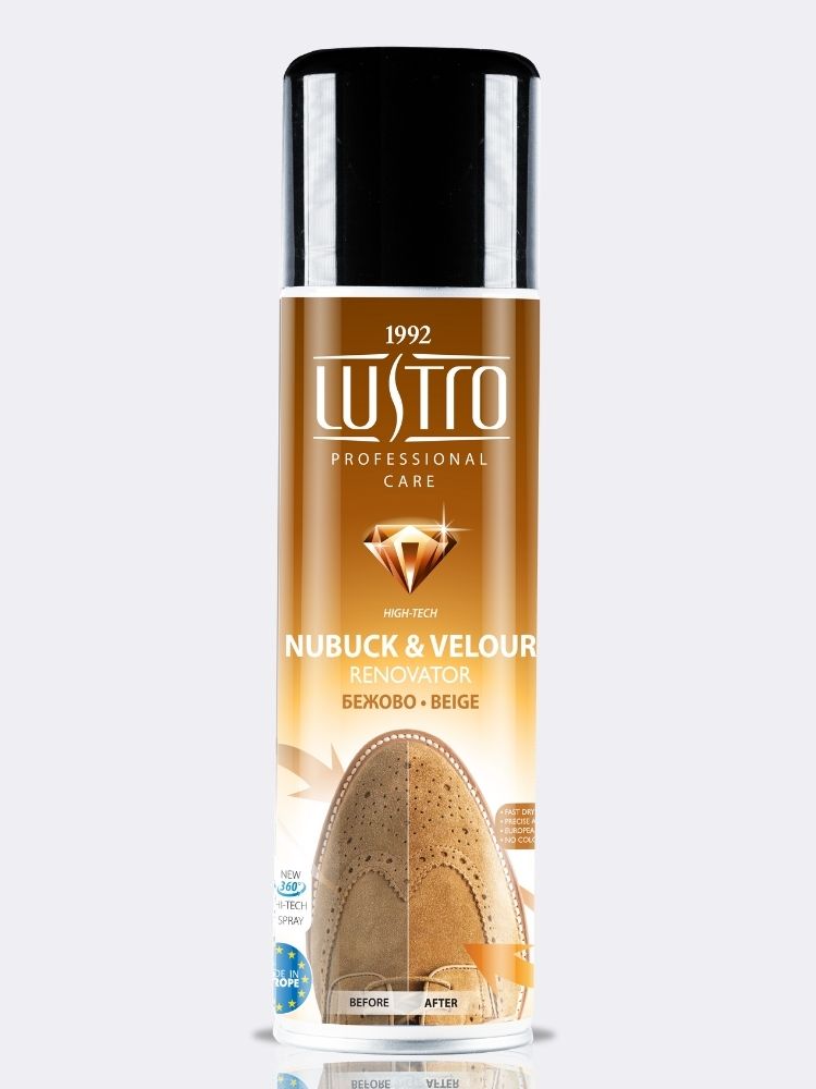 Krāsas atvaunotājs nubukam un zamšādai LUSTRO®  bešs